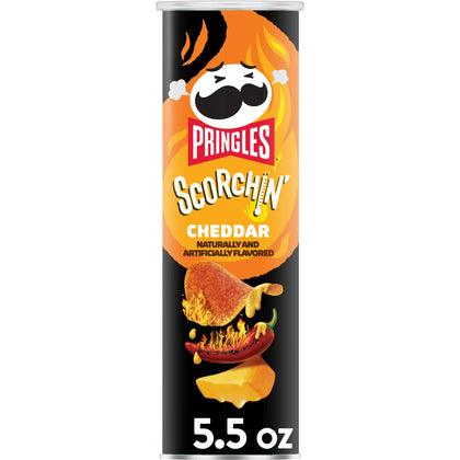 Pringles Potato Crisps Chips, Cheddar