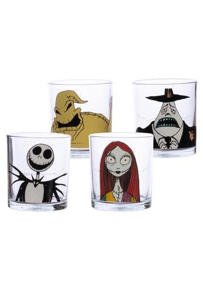 Extraño Mundo De Jack Set De Vasos 10oz 4 Piezas