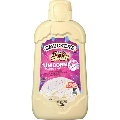 Smucker's Magic Shell Unicorn White Cupcake Flavored Topping