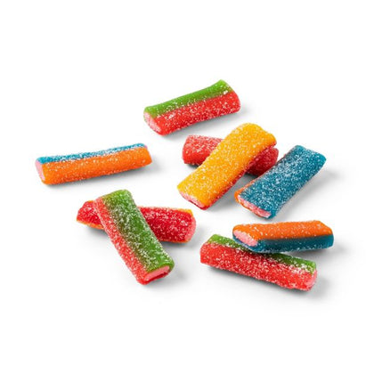 Filled Mini Straws Sour Rainbow Assorted Flavors - 8oz - Favorite Day™