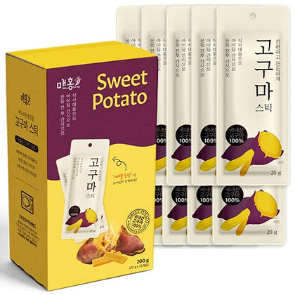 Dried Sweet Potato Snacks, Korean Snacks Bar