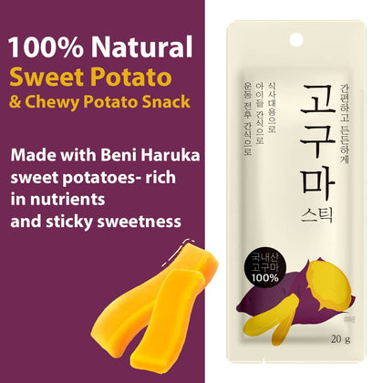 Dried Sweet Potato Snacks, Korean Snacks Bar